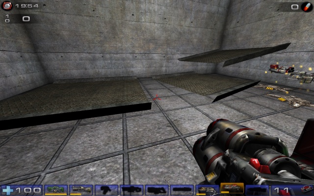 Paserelle effondrée