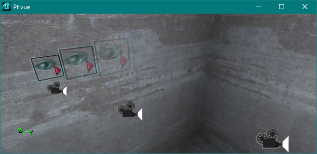 Opacité diminuant avec la distance