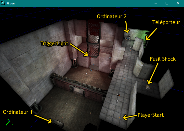 Map dans laquelle les scripts sont ajoutés