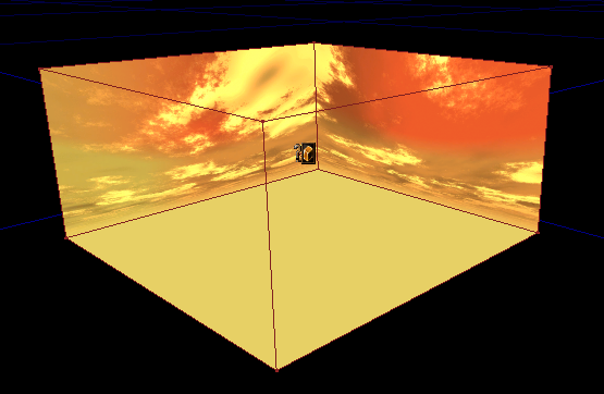 Skybox en trompe-l'œil