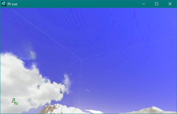 Arrêtes apparentes sur une skybox sans clamping