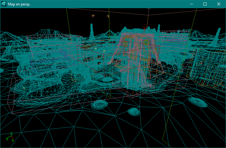 CTF-Magma, une map presque entièrement constituée de static-meshes
