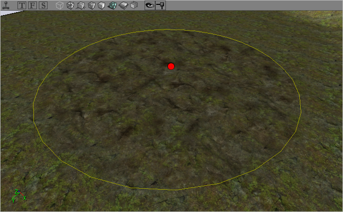 Texture appliquée aléatoirement avec l'outil Noise