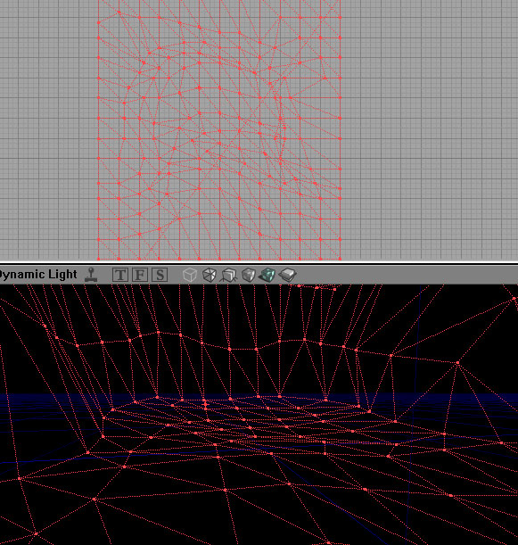 Résultat de la modélisation de la plage