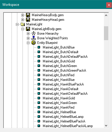 Golem blueprints