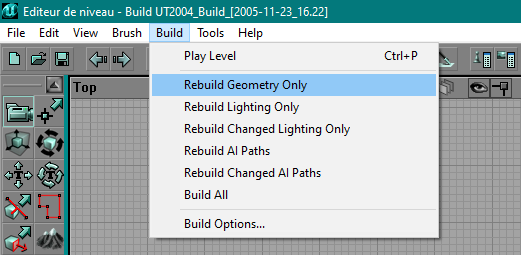 Rebuild Geometry