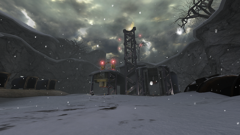 Exemple de neige dans BR-IceFields